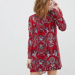 Reclaimed Vintage red mini dress